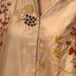 Camicia in seta con ricami
