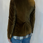 Blazer Coreen in velluto liscio