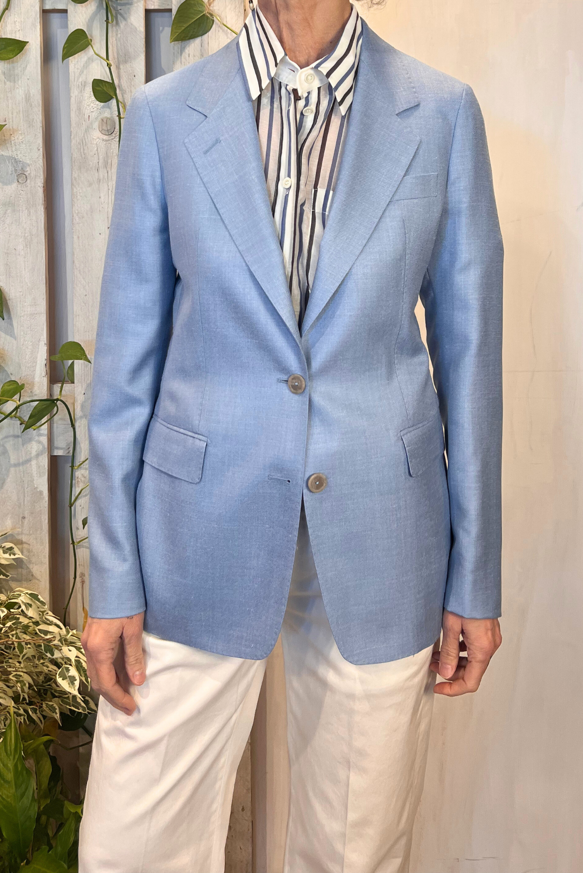 Blazer J-Parigi lino e seta