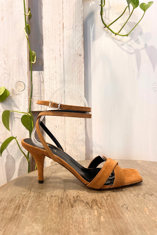 Sandalo Tango in camoscio