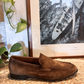 Mocassino scamosciato