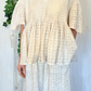 Blusa con plissetatture