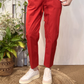 Pantalone dritto con coulisse