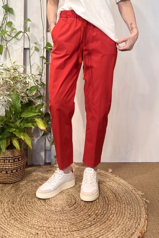 Pantalone dritto con coulisse