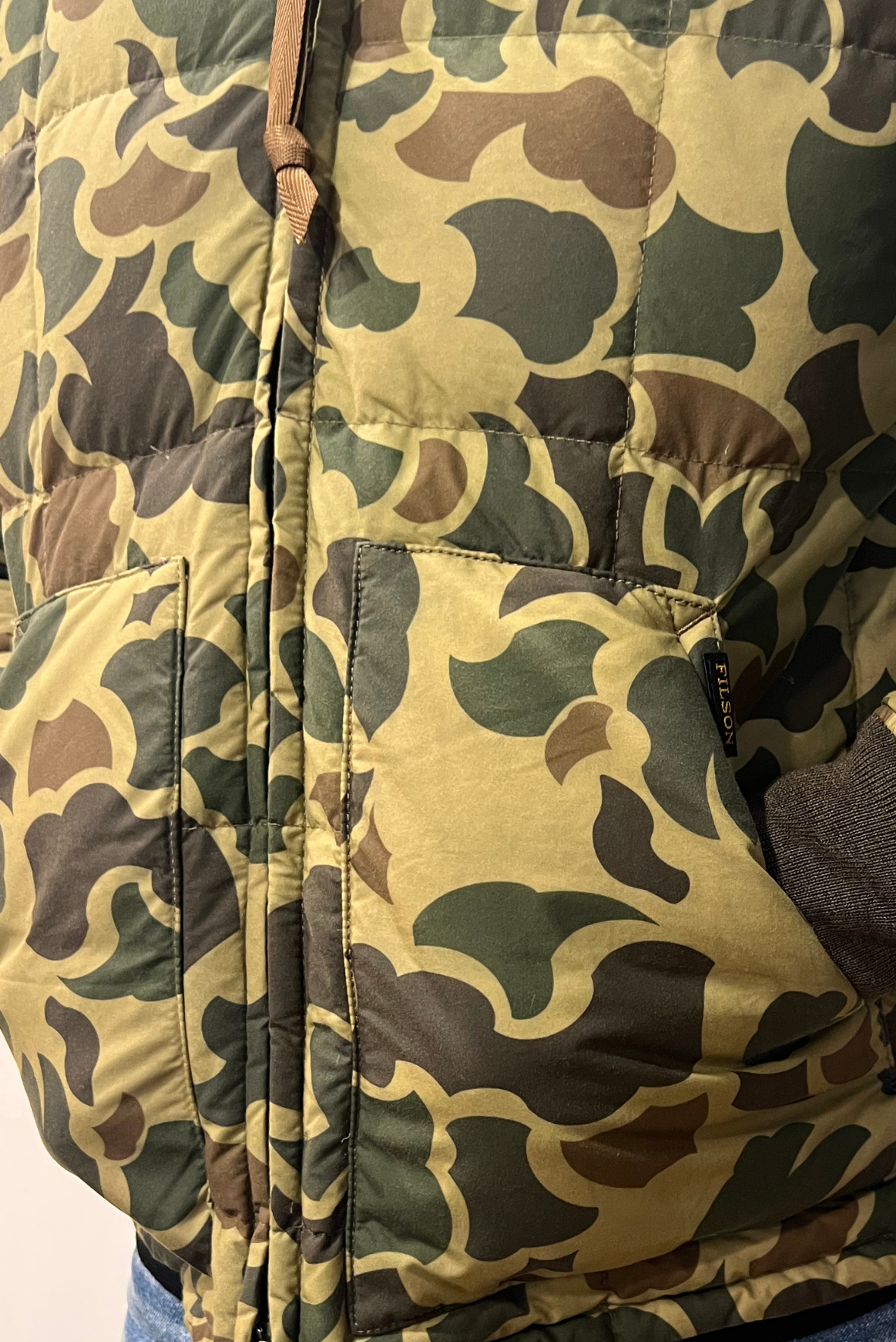 Giubbotto Waxed Down