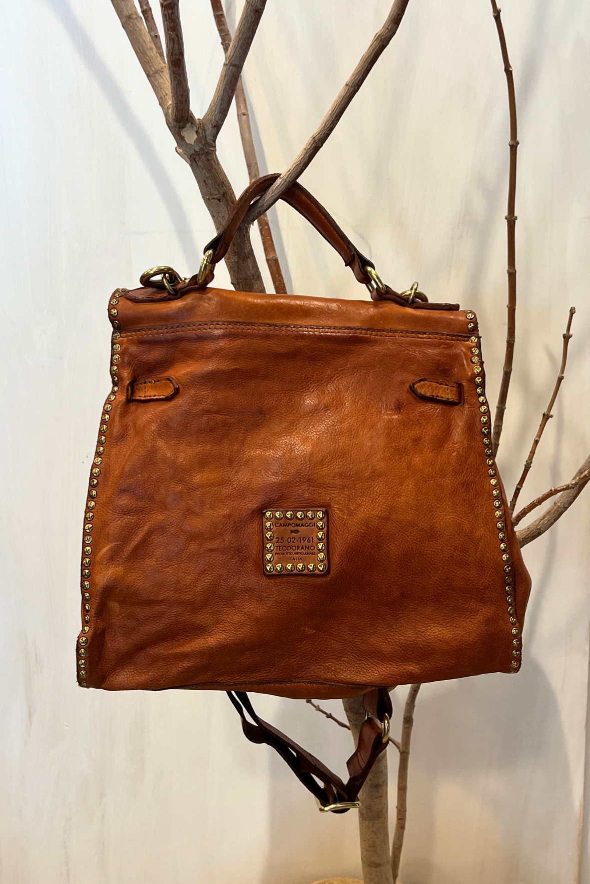 Borsa Ginevra con borchiette