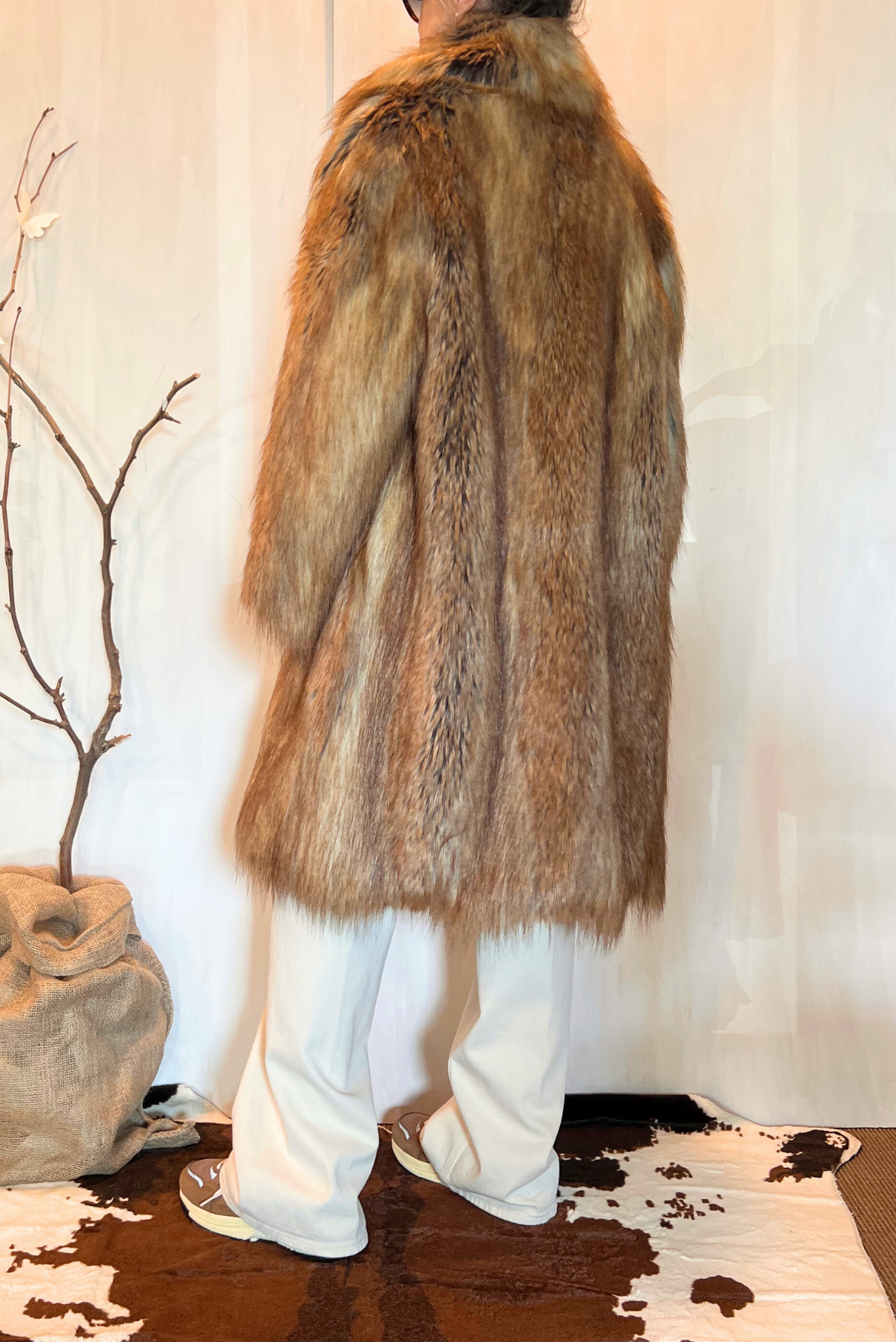Eco pelliccia volpe
