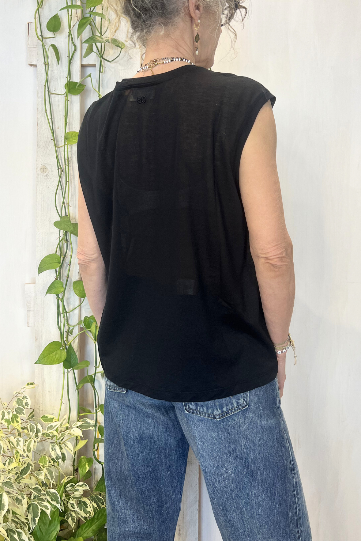Canottiera in cotone