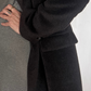Cappotto in alpaca con cintura
