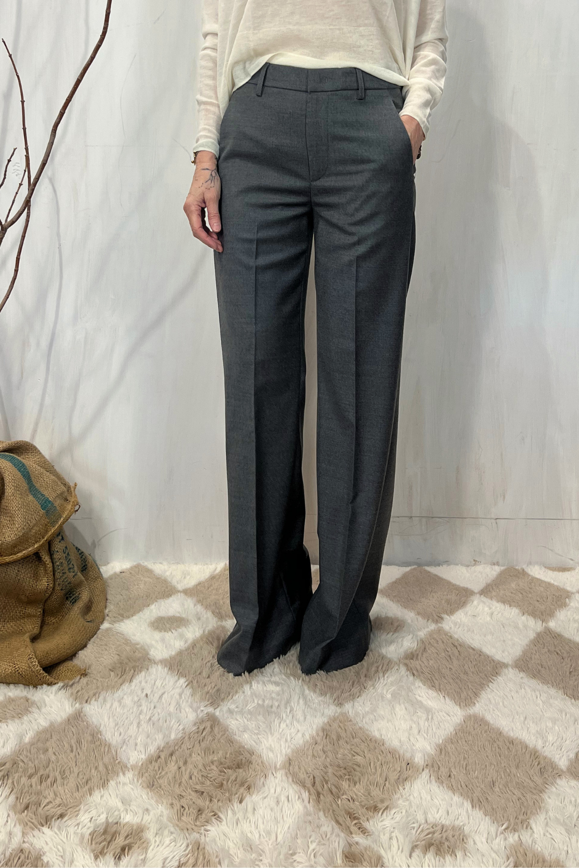 Pantalone Janice in lana vergine