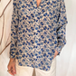 Camicia in viscosa a fiori