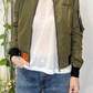Bomber corto nylon