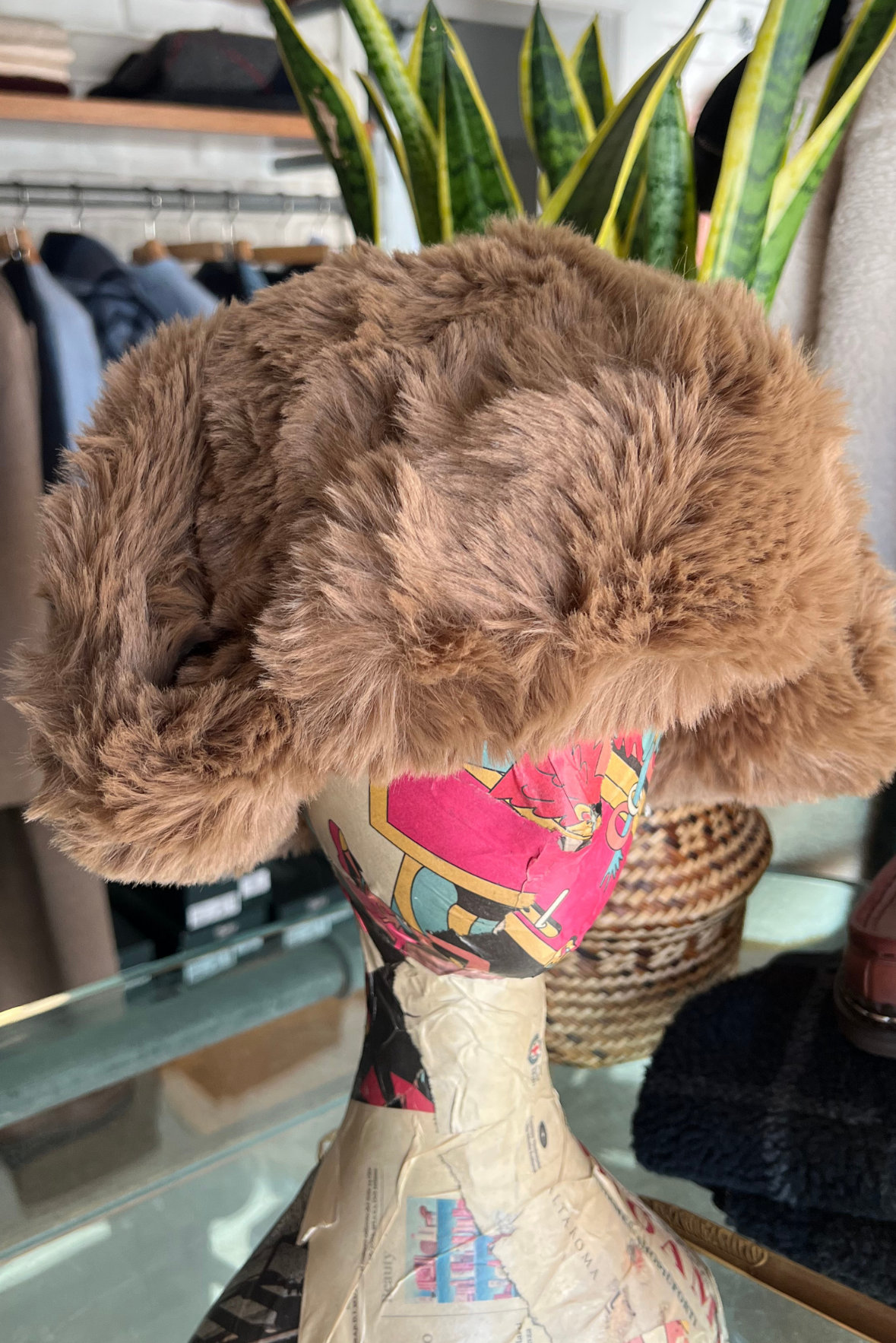 Cappello Arctic in pelliccia sintetica