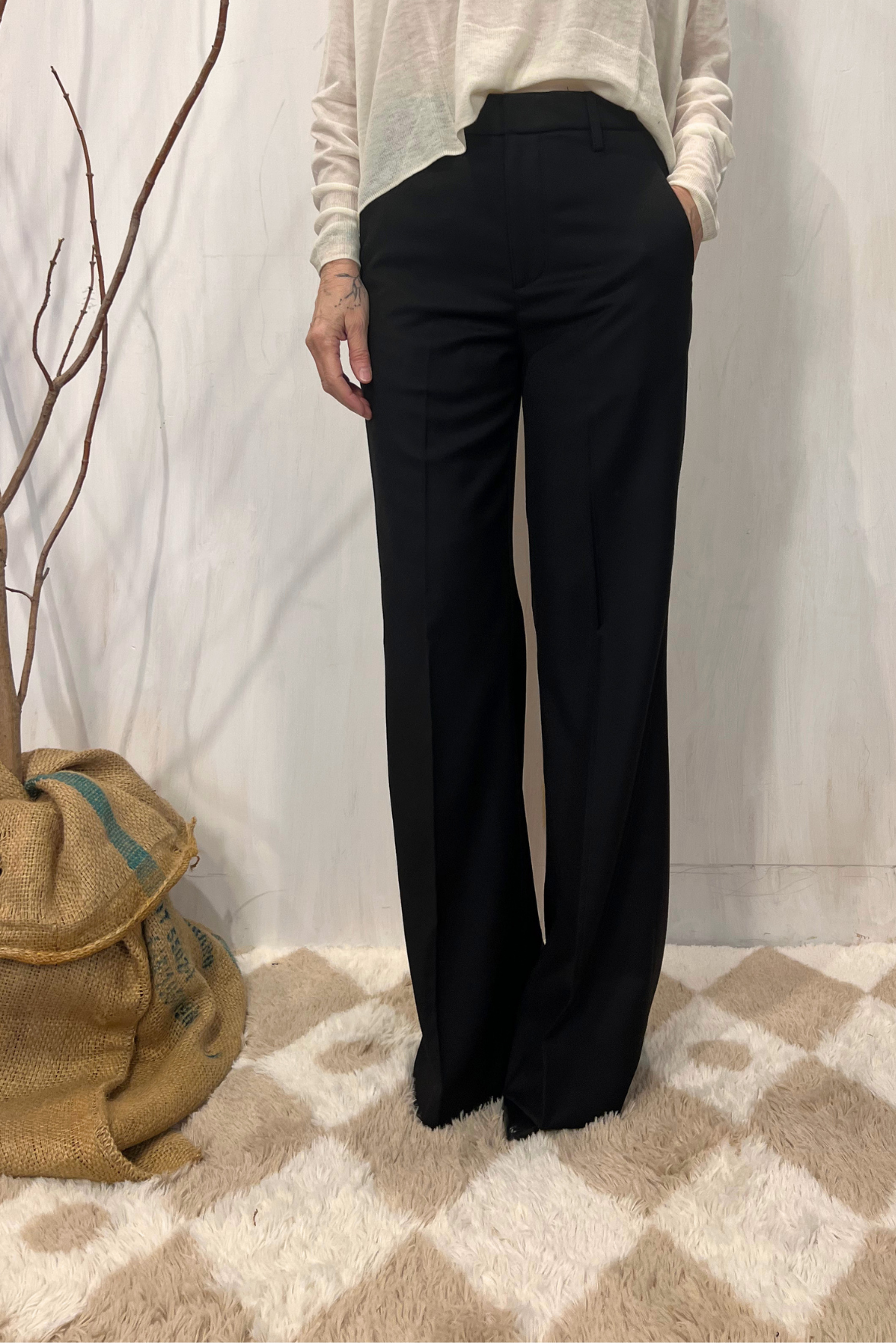Pantalone Janice in lana vergine