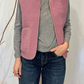 Gilet in lana riccia tricot