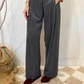 Pantalone palazzo in velluto