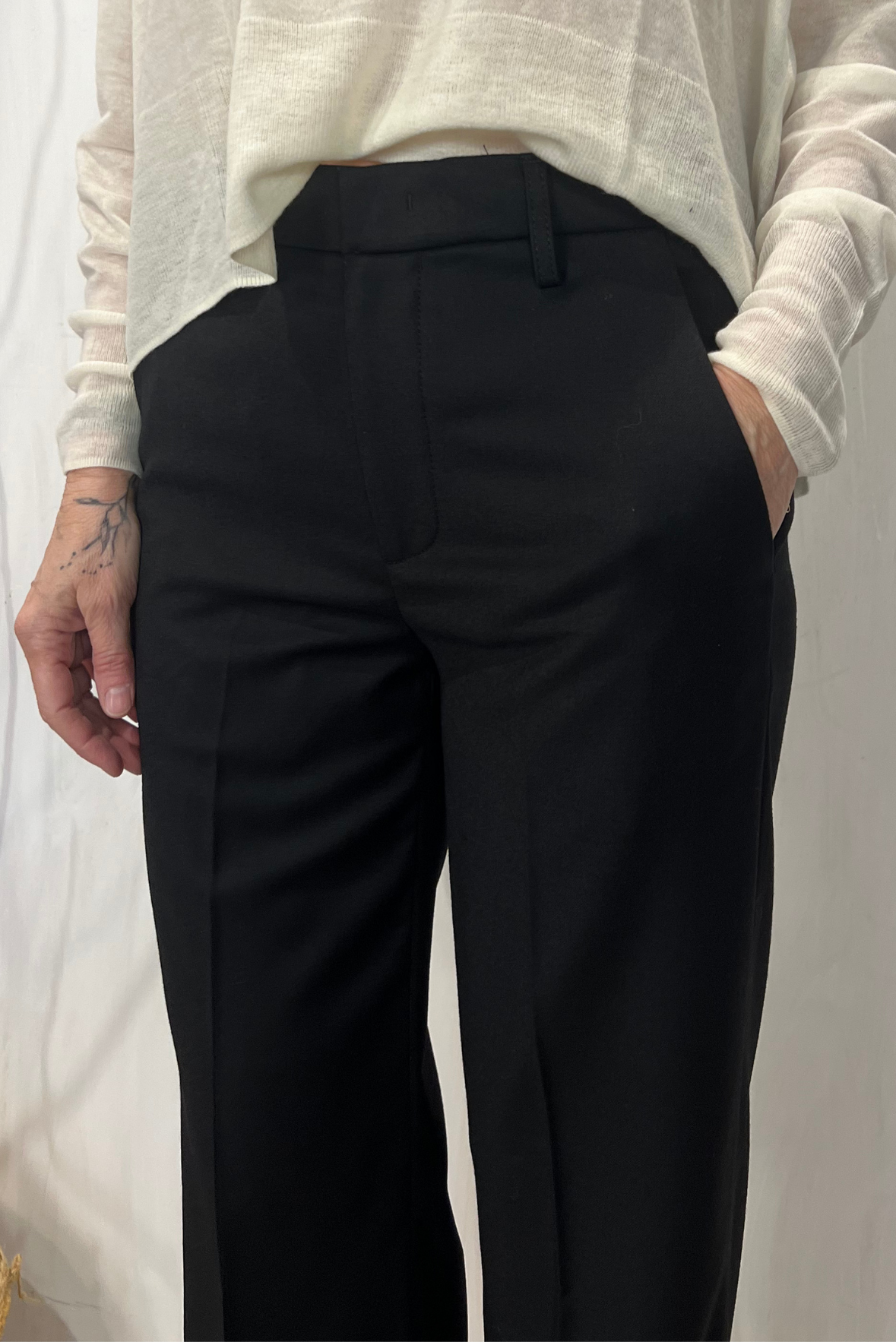 Pantalone Janice in lana vergine