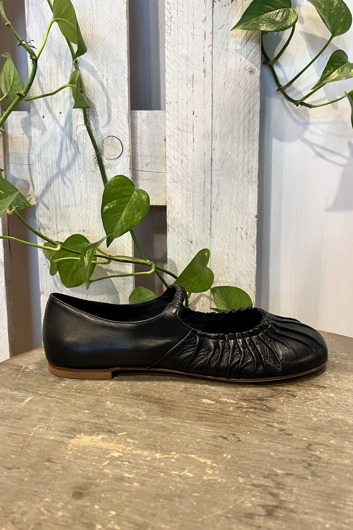 Ballerina in pelle
