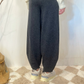 Pantalone in lana cotta