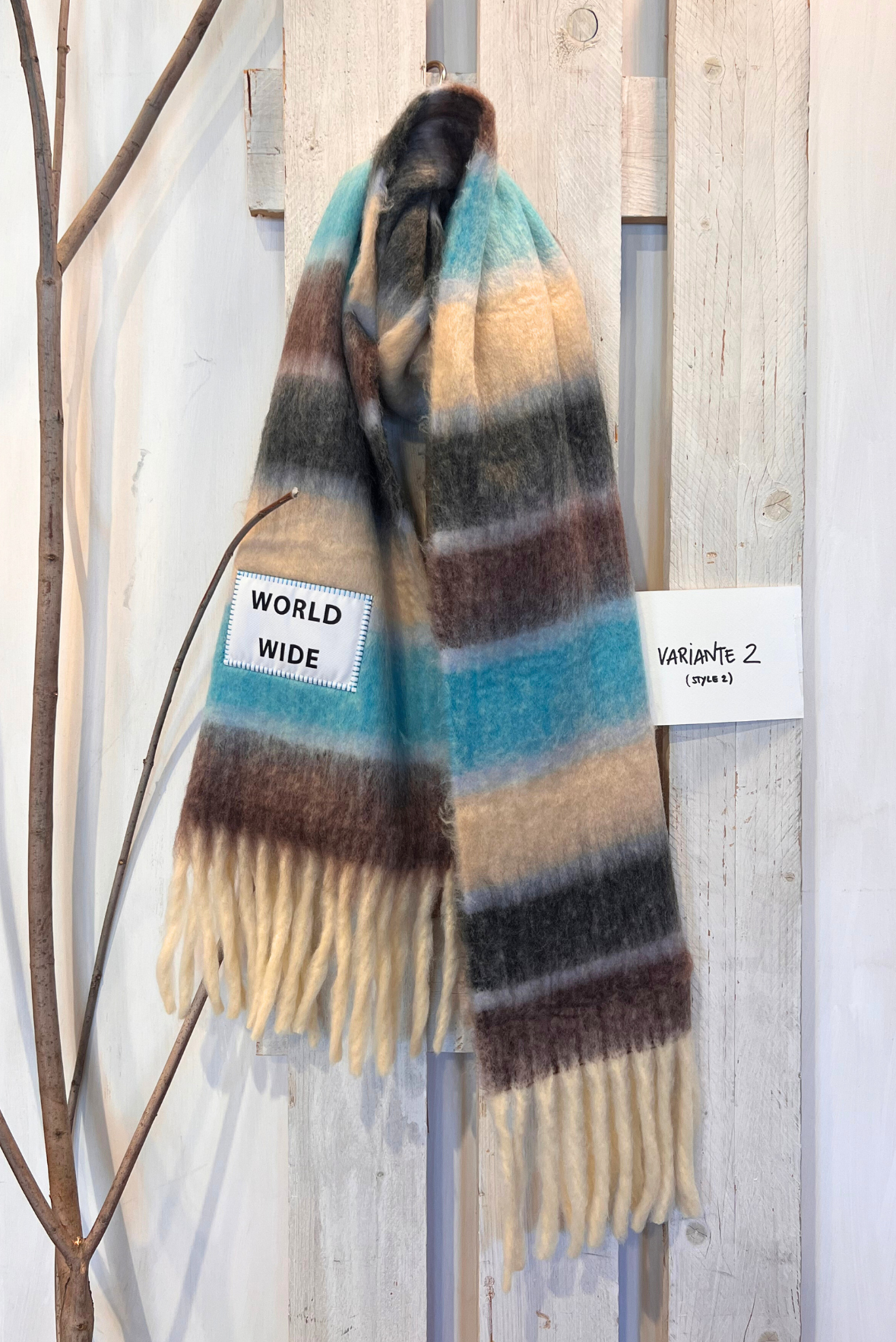 Sciarpa 100% riciclata