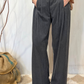 Pantalone palazzo in velluto