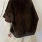 Eco pelliccia kimono over