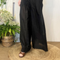 Pantalone a palazzo misto seta