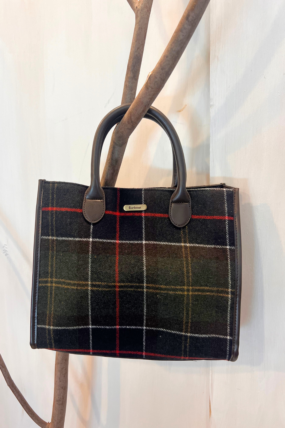 Tote bag tartan