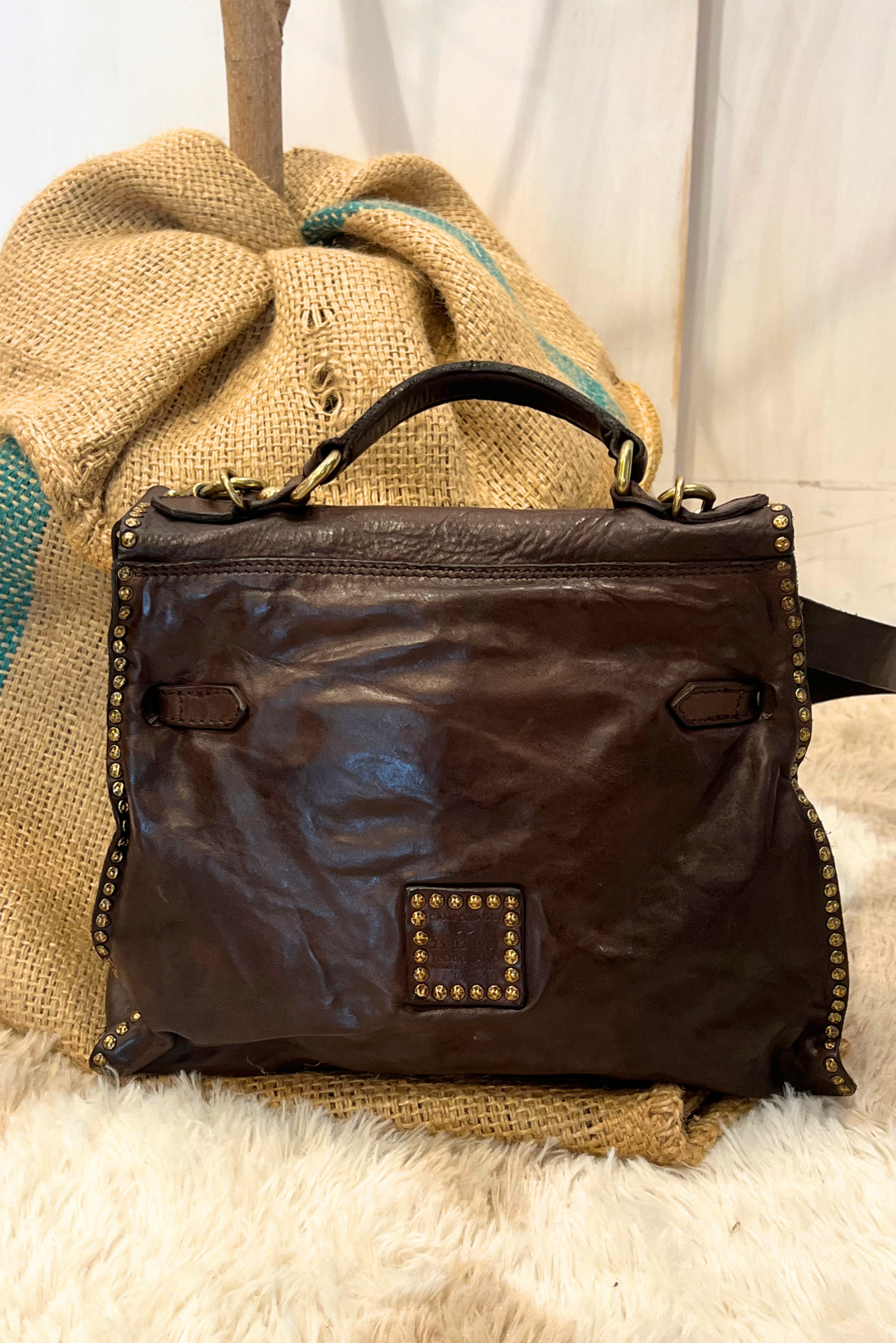 Borsa Ginevra con borchiette