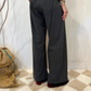 Pantalone palazzo in velluto