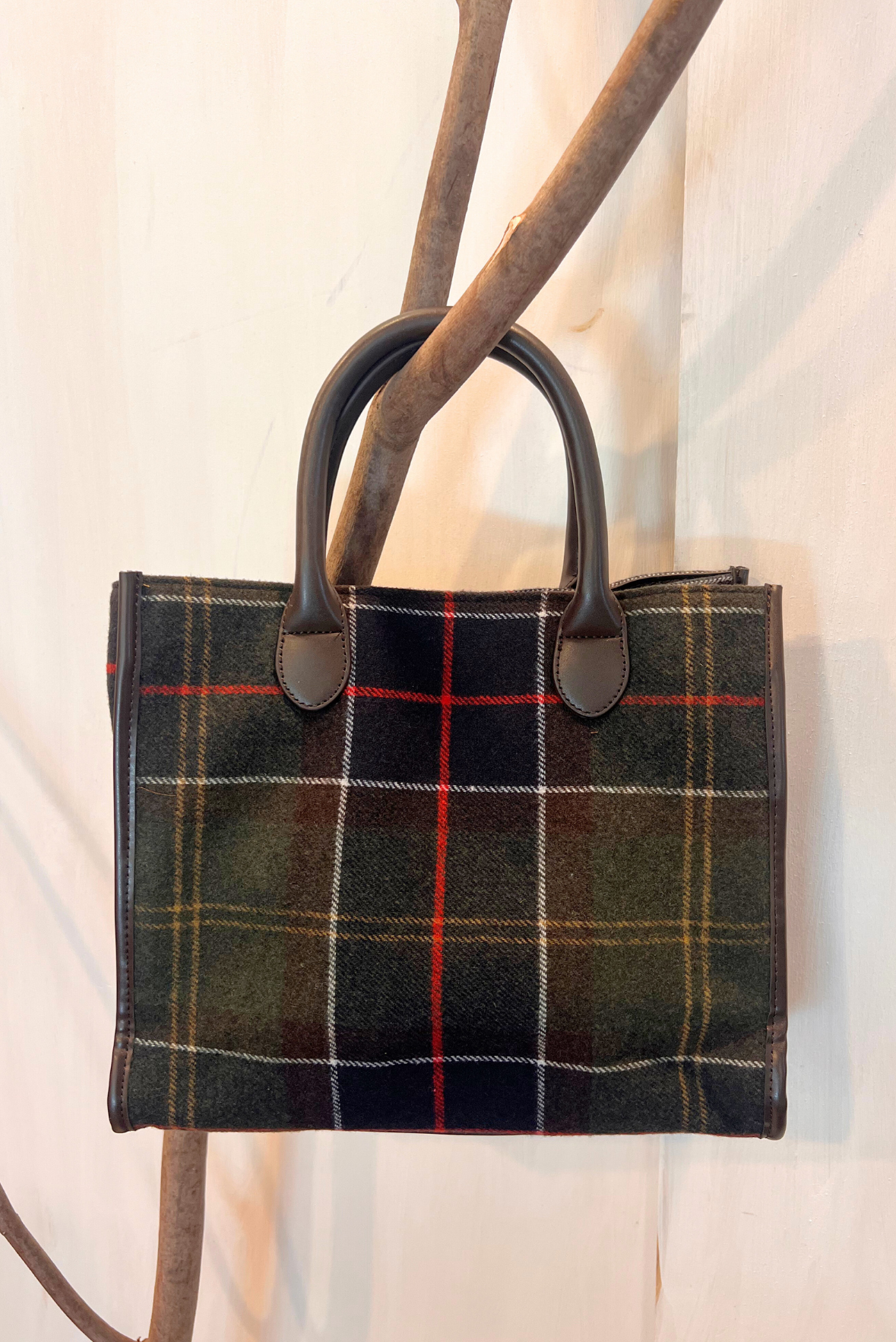 Tote bag tartan