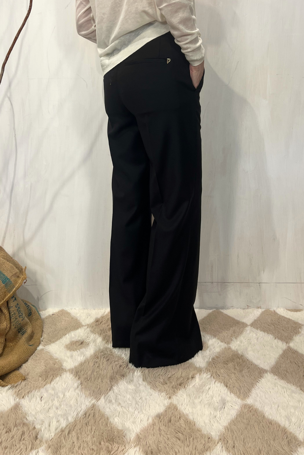 Pantalone Janice in lana vergine