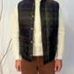 Gilet trapuntato Lowerdale in tartan Icons