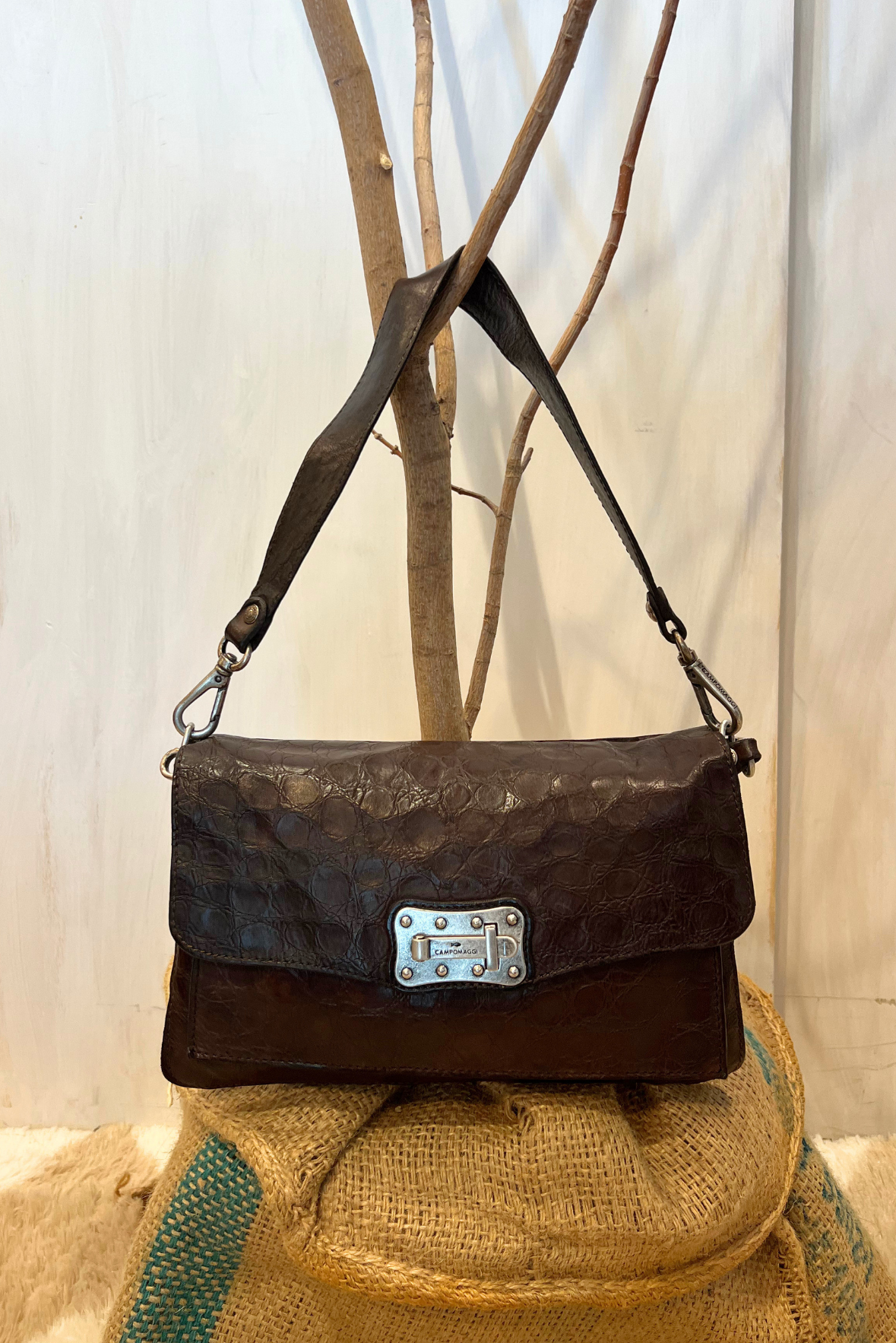 Borsa Agnese stampa cocco