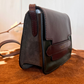 Borsa in pelle tricolore
