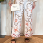 Pantalone con ricami