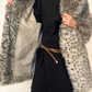 Cappotto in ecopelliccia
