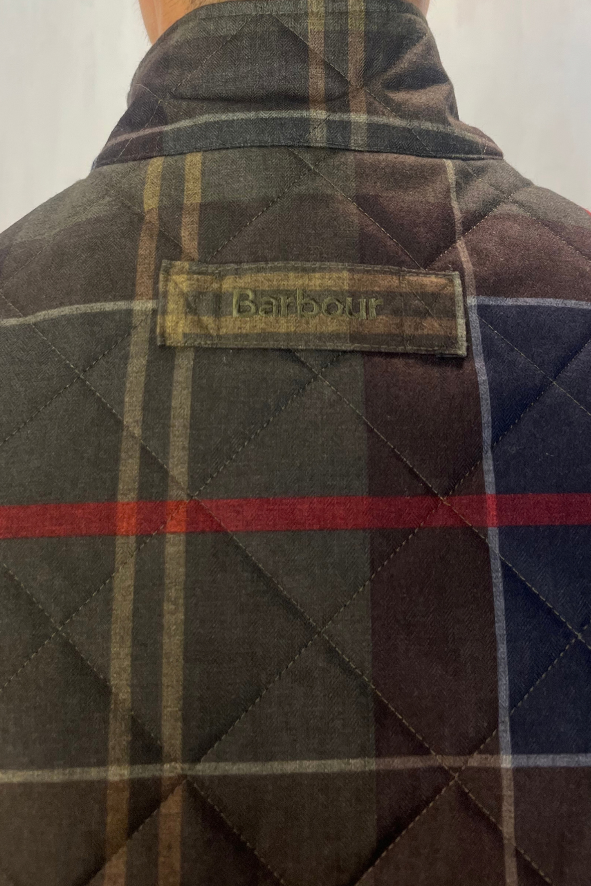 Gilet trapuntato Lowerdale in tartan Icons
