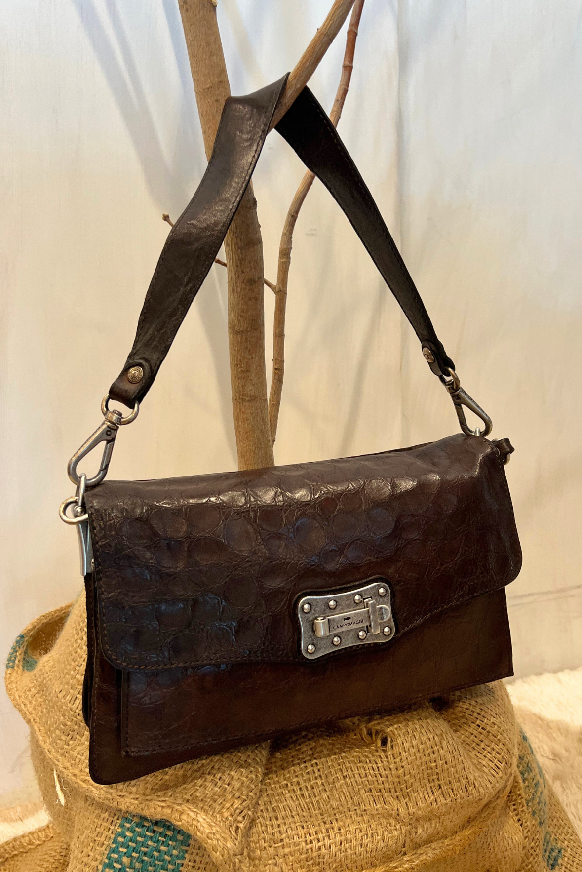 Borsa Agnese stampa cocco