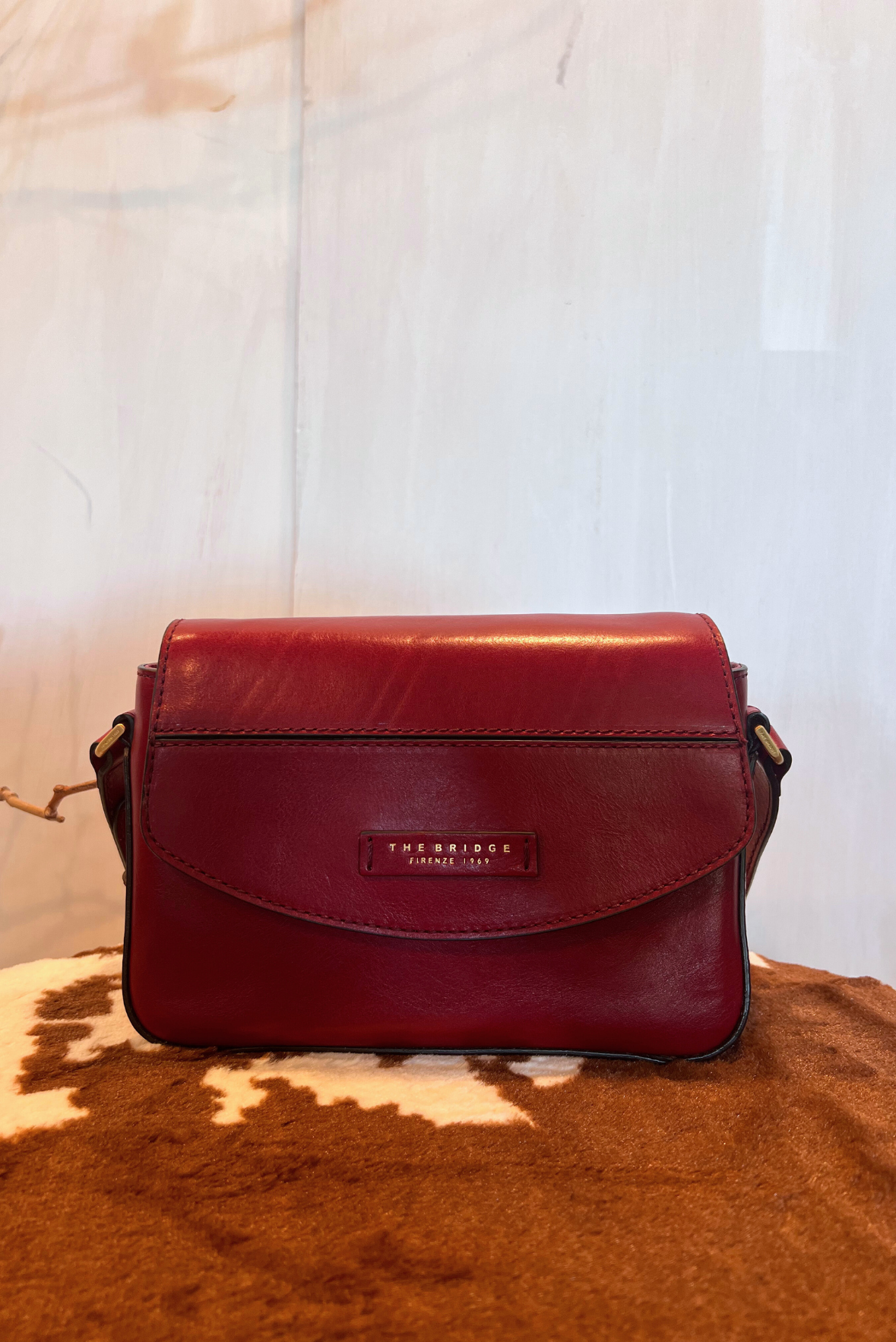 Borsa a tracolla in pelle