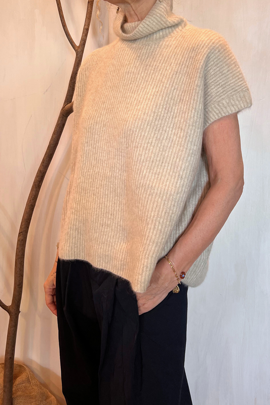 Gilet in maglia over