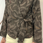 Giacca kimono in lana con ricami