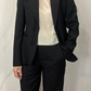Blazer sfiancato in lana vergine