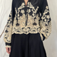 Camicia con pizzo e maniche a palloncino