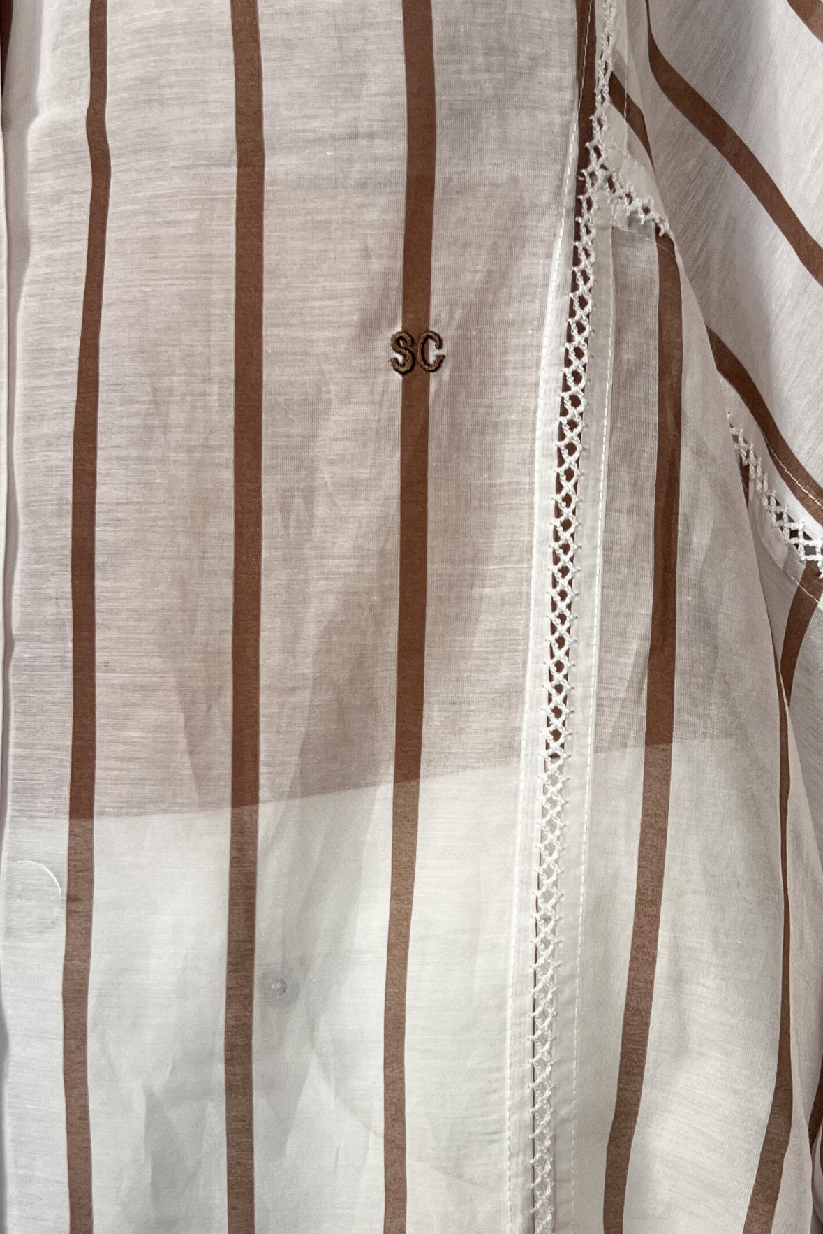 Camicia coreana a righe