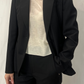 Blazer sfiancato in lana vergine