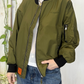 Bomber over nylon