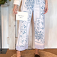 Pantalone ricami patchwork