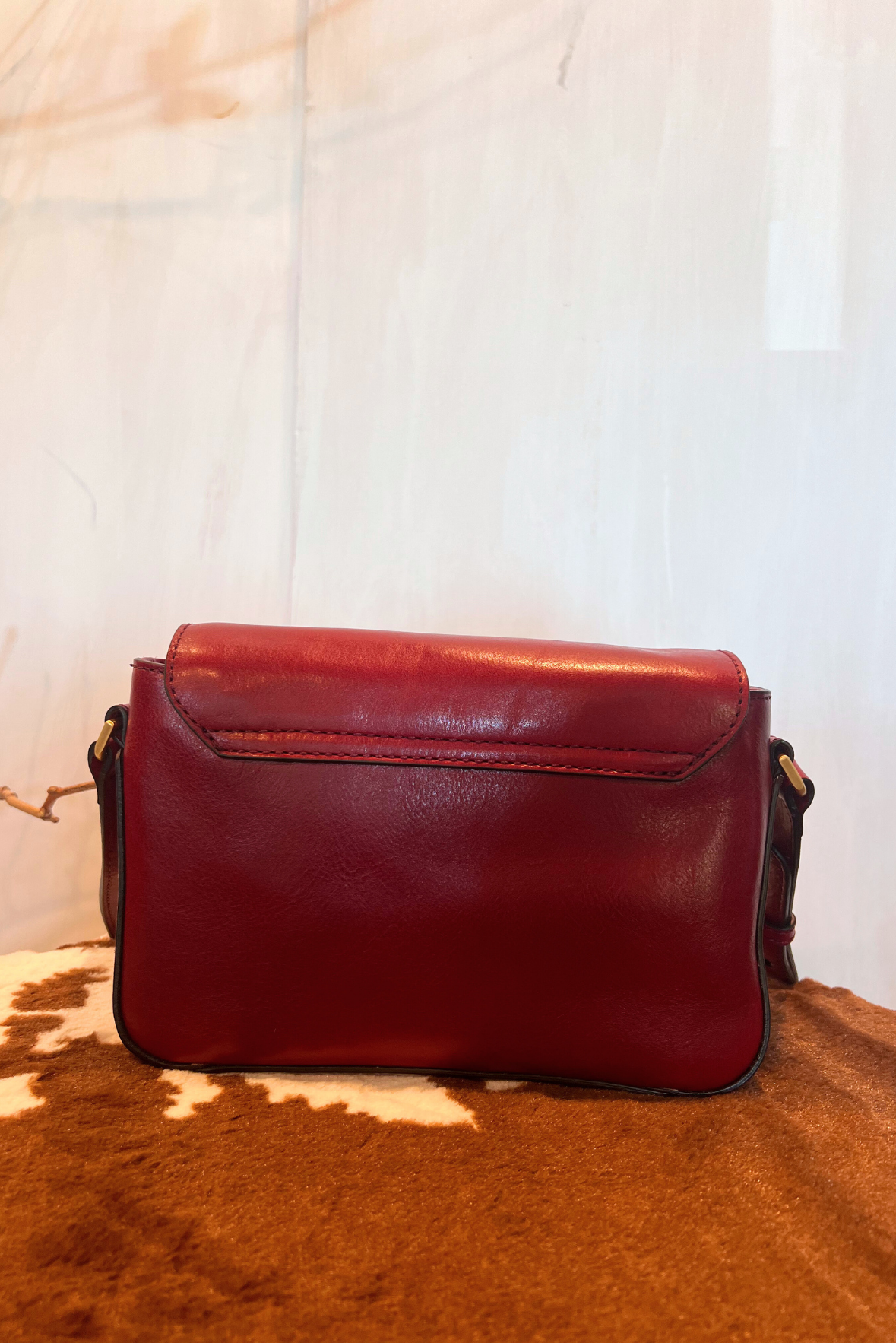 Borsa a tracolla in pelle