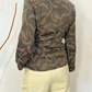 Giacca kimono in lana con ricami